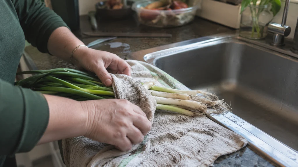 How I Regrow Green Onions Step by Step