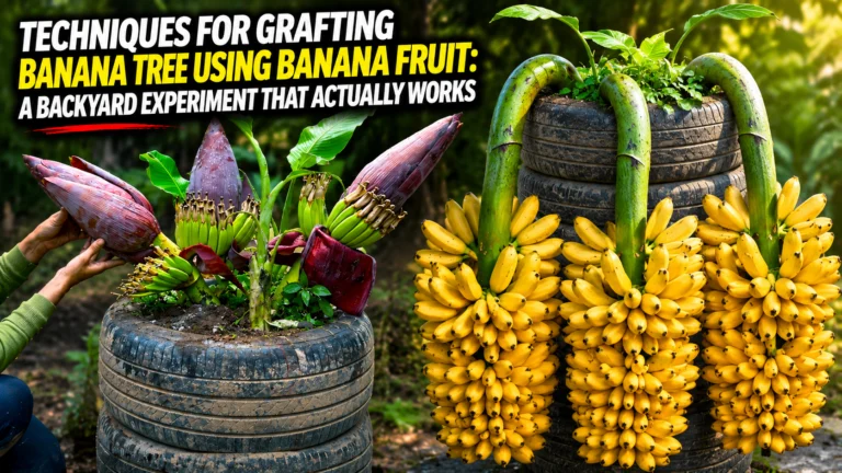 Techniques for Grafting Banana Tree Using Banana Fruit: A Backyard Experiment That Actually Works 13 Techniques for Grafting Banana Tree Using Banana Fruit: A Backyard Experiment That Actually Works