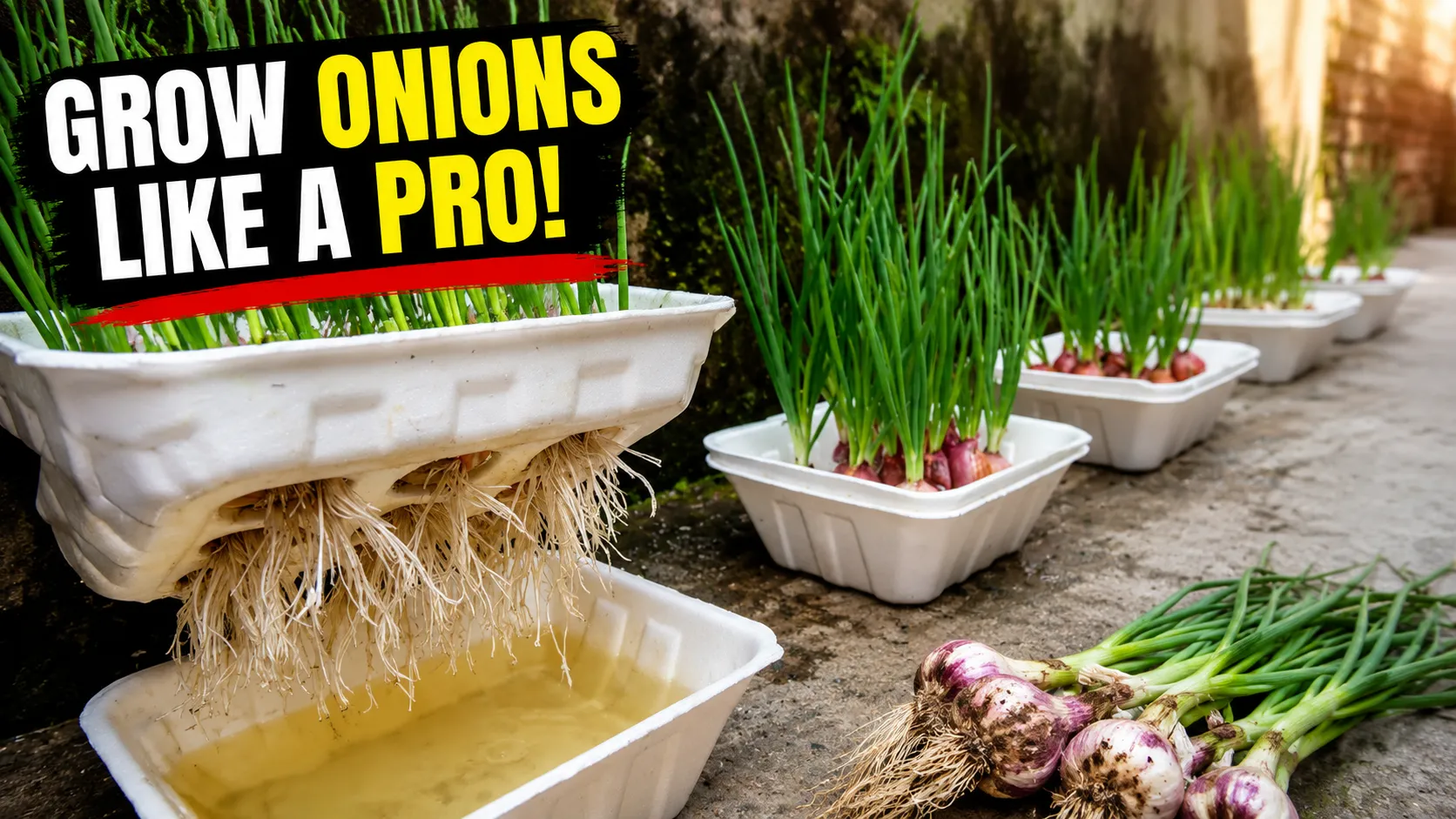 How to Grow Onions and Garlic in a Styrofoam Box for Beginners 1 Learn how to grow onions and garlic in a simple Styrofoam box with this easy beginner friendly backyard gardening guide