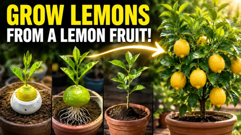Grow Lemons From a Lemon Fruit: The Easiest Backyard Method With Surprisingly High Success 1 Grow Lemons From a Lemon Fruit: The Easiest Backyard Method With Surprisingly High Success