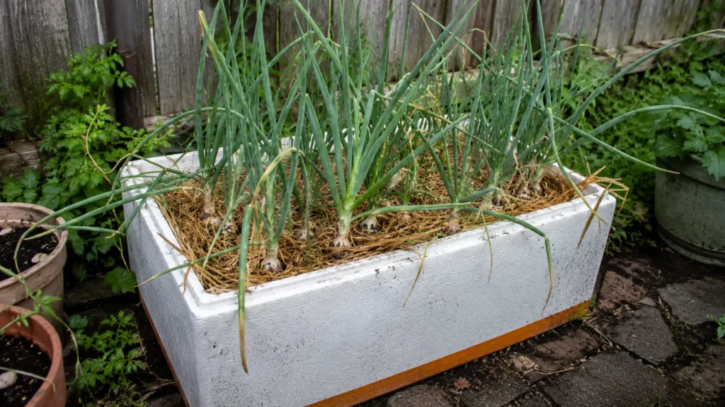 How to Grow Onions and Garlic in a Styrofoam Box for Beginners 8 Simple Tips for a Better Harvest