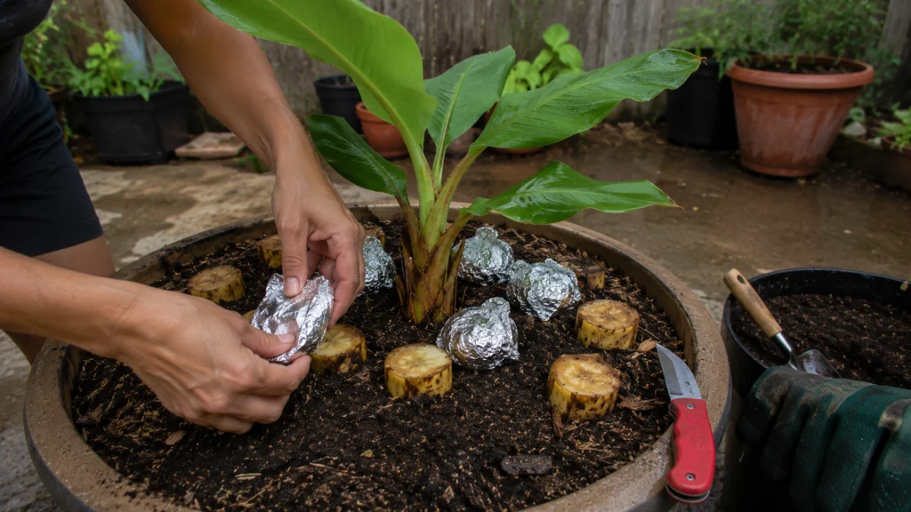Step by Step Banana Fruit Grafting Technique
