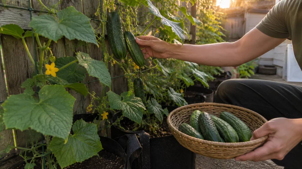 When to Harvest Cucumbers