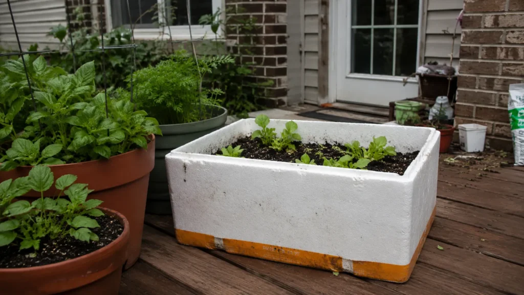 How to Grow Onions and Garlic in a Styrofoam Box for Beginners 2 Why Styrofoam Boxes Actually Work
